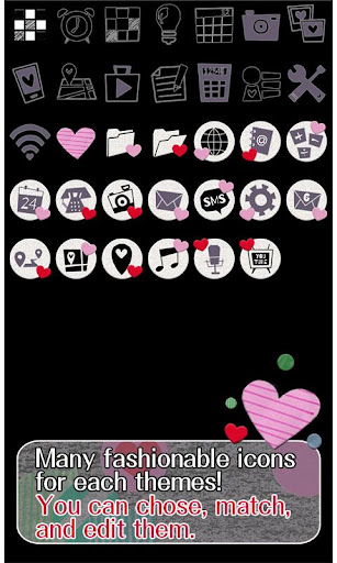 Collage Theme Crossword Heart 1.0 Windows u7528 4