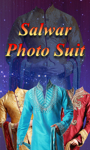 Men Salwar Photo Suit