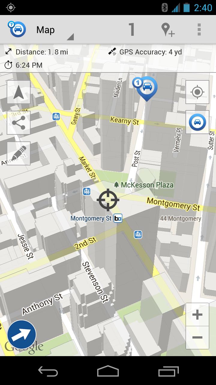 Car Finder AR Screen 2