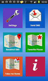 I'm Here! (SMS to map) poster 1