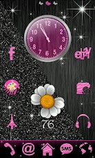 GO LAUNCHER Pink Zebra Theme