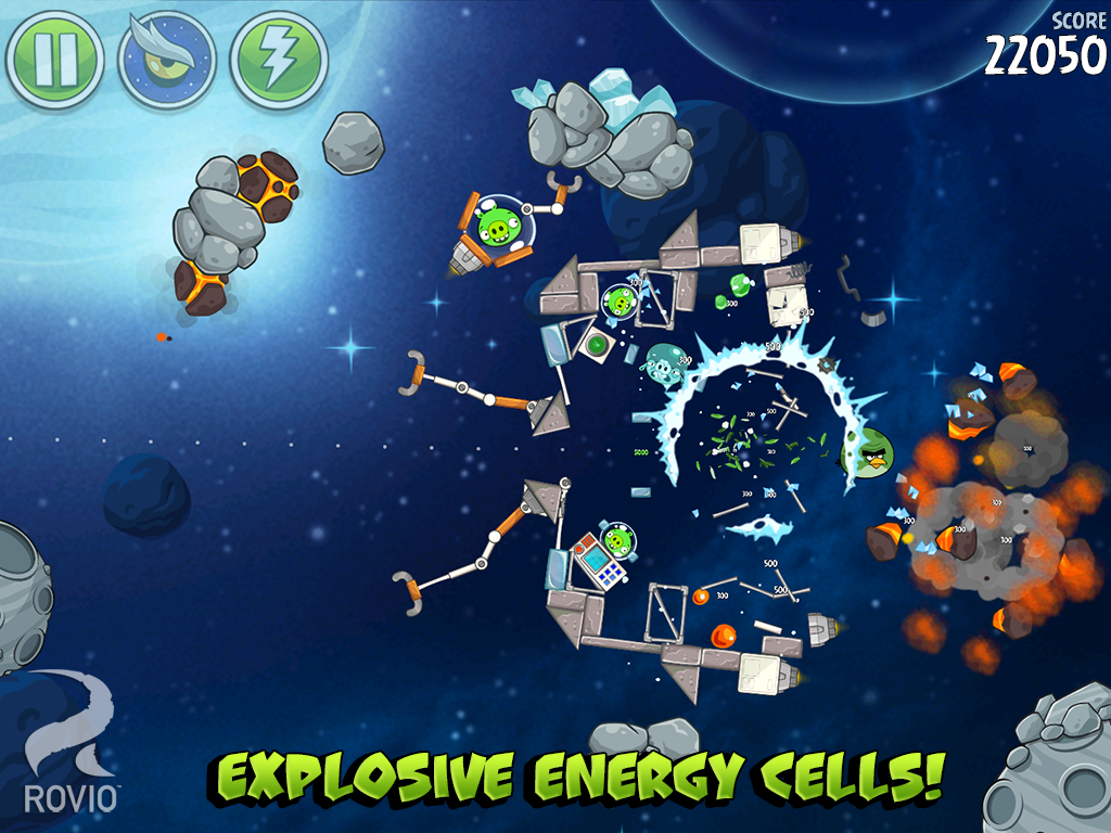 Angry Birds Space Premium - screenshot