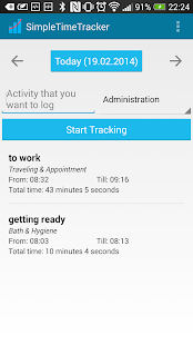 Simple Time Tracker Screenshots 0