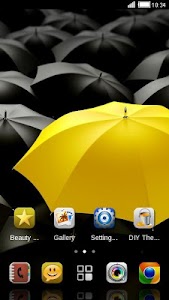 Yellow Umbrella Theme screenshot 3