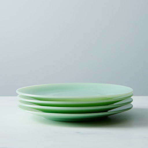 Jadeite Glass Plates (Set of 4) on Food52