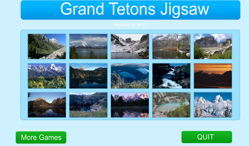 Grand Tetons Jigsaw