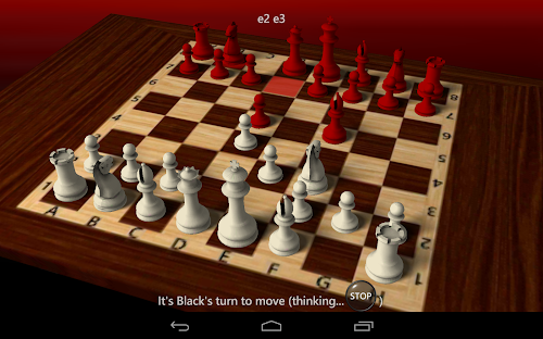 Android application 3D Chess Game screenshort