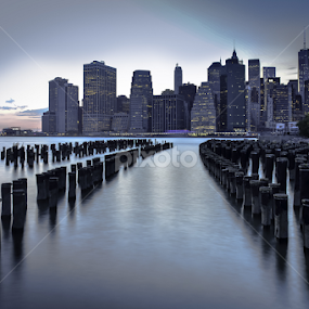 by Wendell Kennedy - City,  Street & Park Skylines