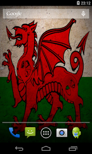 Flag of Wales Live Wallpaper - náhled