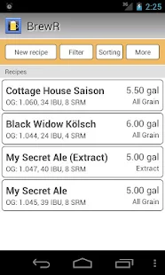 BrewR - Beer Recipe Manager