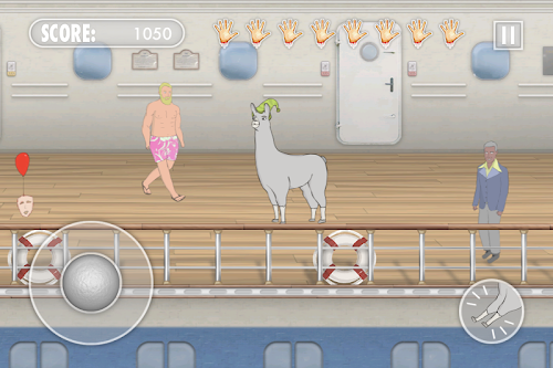 Android application Llamas with Hats screenshort