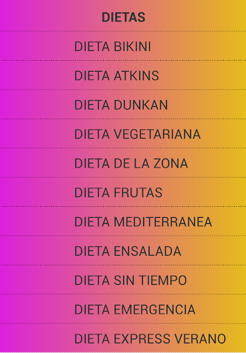 【免費健康App】DIETAS Operación Bikini!-APP點子