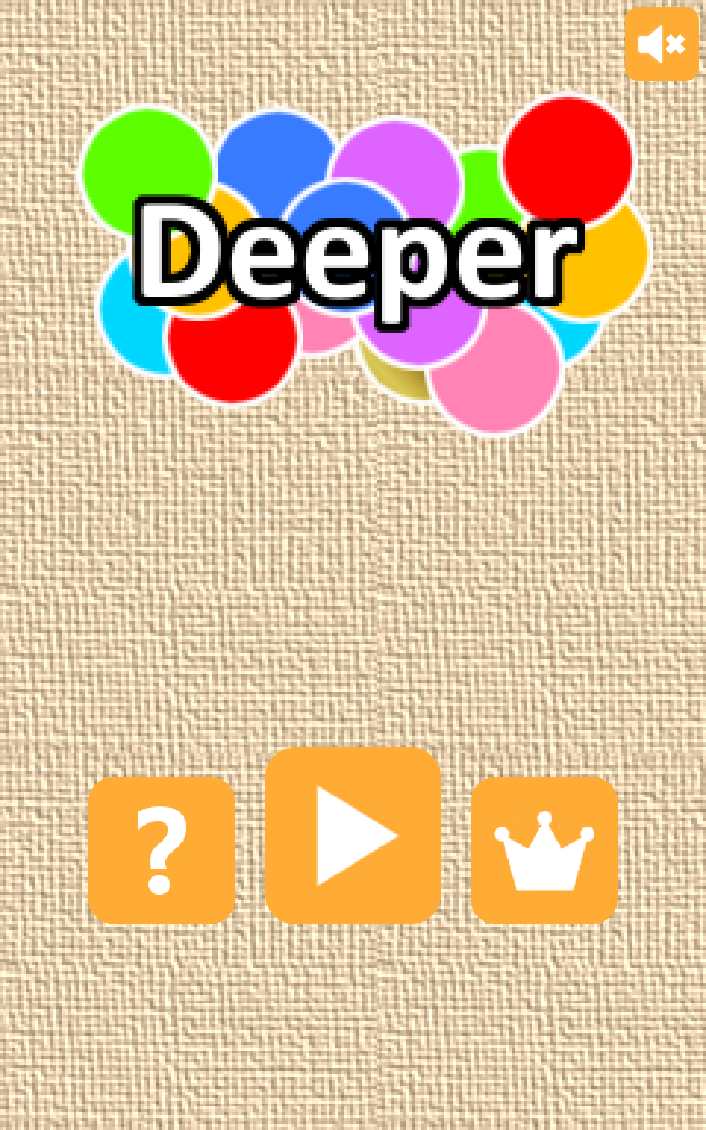 Android application Deeper  casual popping game screenshort