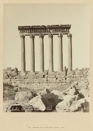 Zuilen van de tempel van Jupiter, Baalbek