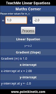 TeachMe Linear Equations Screenshots 2