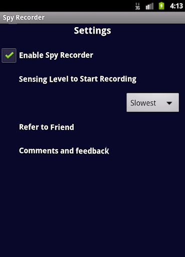 Spy Recorder