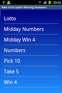 New York winning numbers for Lollipop - Android 5.0 