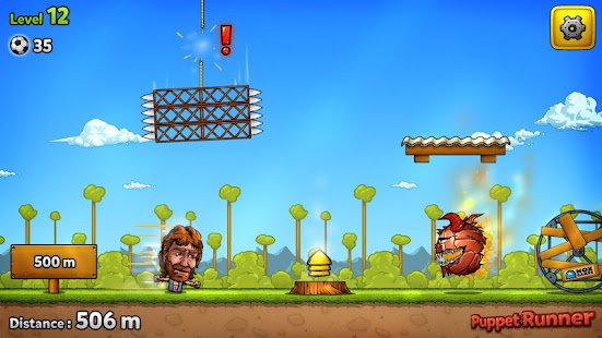 Puppet Runner-Hand Footballers Screenshots 0