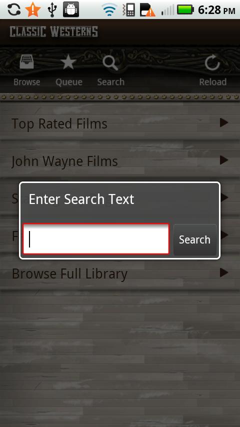 Classic Western Movies Screen 3