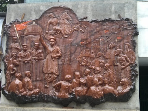 Freedom Struggle Led by Lokmanya Tilak Sculpture