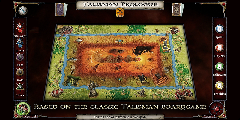Android application Talisman: Prologue screenshort
