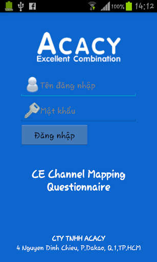 CE Channel Mapping