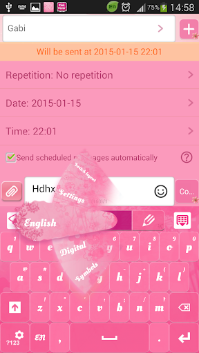 免費下載娛樂APP|GO SMS Proのピンクの花 app開箱文|APP開箱王