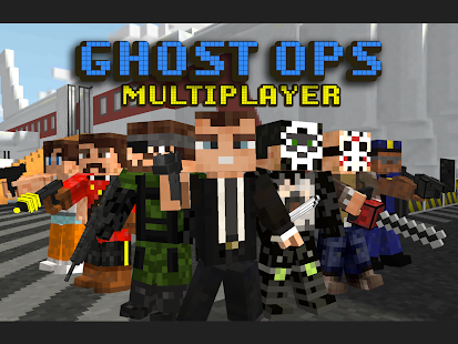 Block Gun 3D: Ghost Ops (Unlimited Revives) 