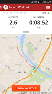 Screenshot Map My Ride+ GPS Cycling v3.2.3