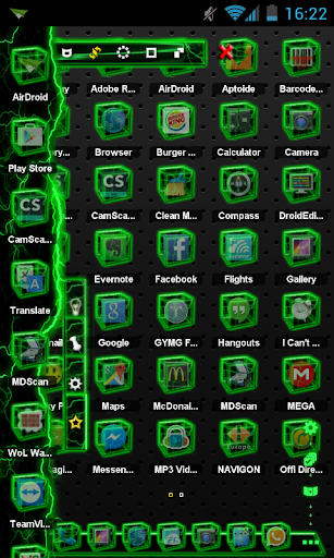 TSF Shell Theme Green Th HD