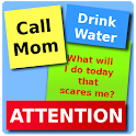 Attention Note Widget logo