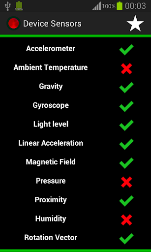 Device Sensors