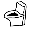 我愛上廁所  Beta logo