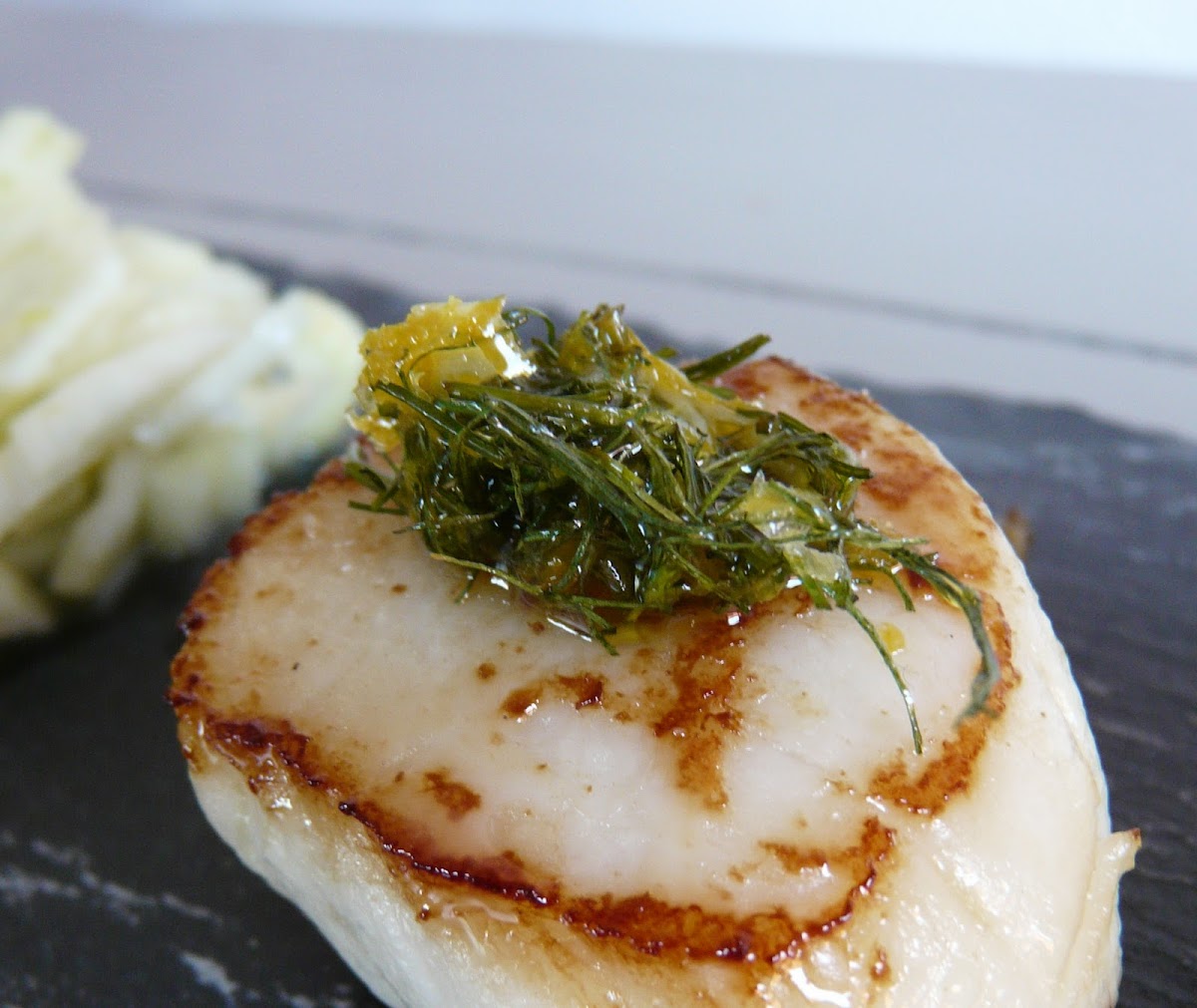 Scallops with Dill and Orange Gremolata Low Calorie Scallops Recipe