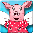 Fairy Pig Puzzles mobile app icon