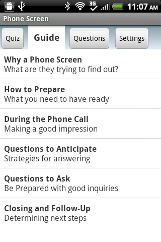Phone Screen Screen 1