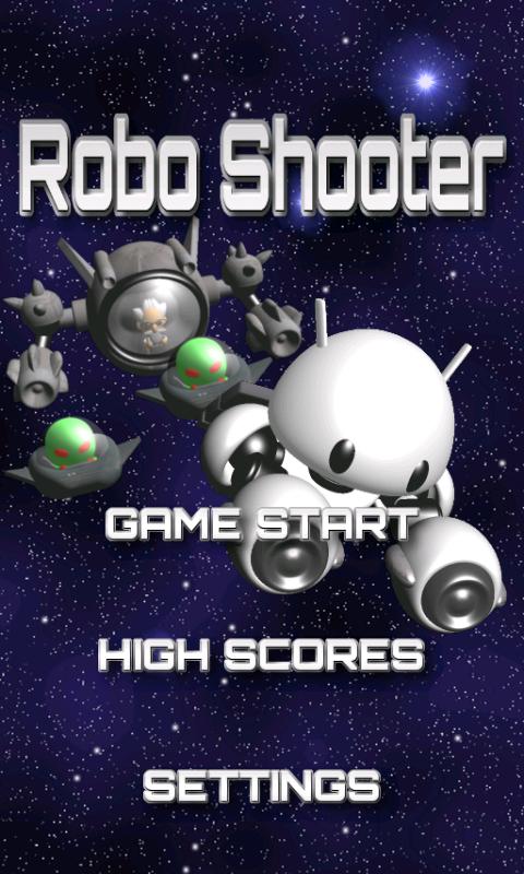 Android application Robo Shooter screenshort