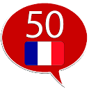 Learn French - 50 languages mobile app icon
