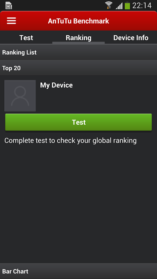AnTuTu Benchmark - screenshot