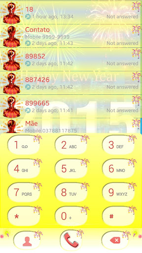 New Year ExDialer Theme