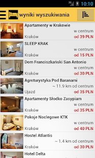 Noclegi,hotele,pokoje w Polsce Screenshots 9