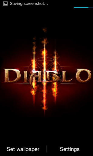 【免費個人化App】Diablo 3 Fire Live Wallpaper-APP點子