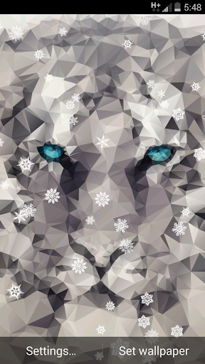 Snow Tiger - 3D Live Wallpaper