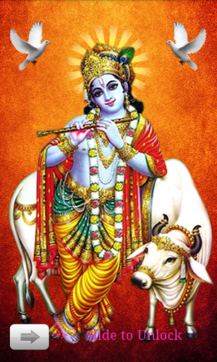 Sri Krishna Lock Screen