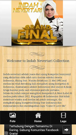 【免費娛樂App】Indah Nevertari Come n Love-APP點子