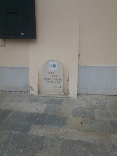 Plaque Commémorative Echichens St Fiacre