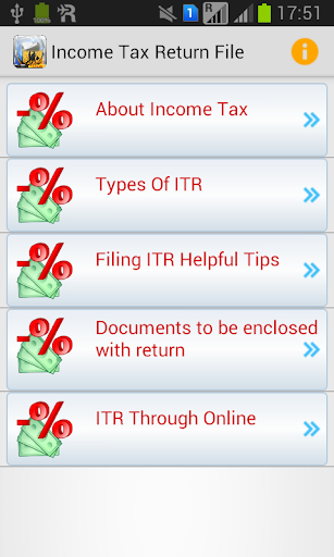 Income Tax Return File