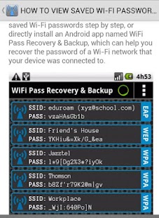 How to install How to Wi-Fi Password Recover lastet apk for android