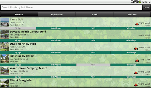 BYS™ - RV Camping Reservation Screenshots 8