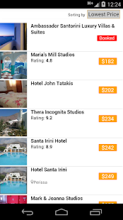 Santorini Hotels Screenshots 1
